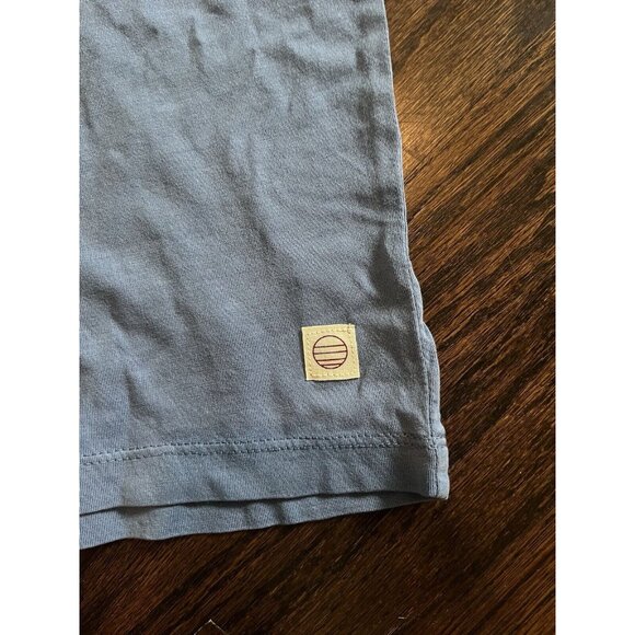 NWT Marine Layer Garment Dyed Signature Tank Top Mens Sz XL Bright Cobalt Blue - Picture 2 of 8